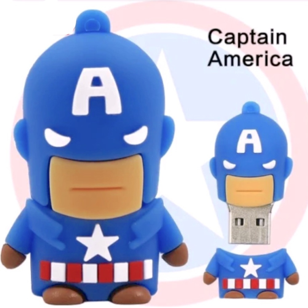 ⚡️ 8GB Captain America 2.0 USB Flash Drive Memory Stick